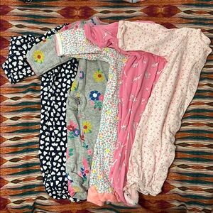 Carter's Lot (5) Pajama Set Cozy Sleepwear